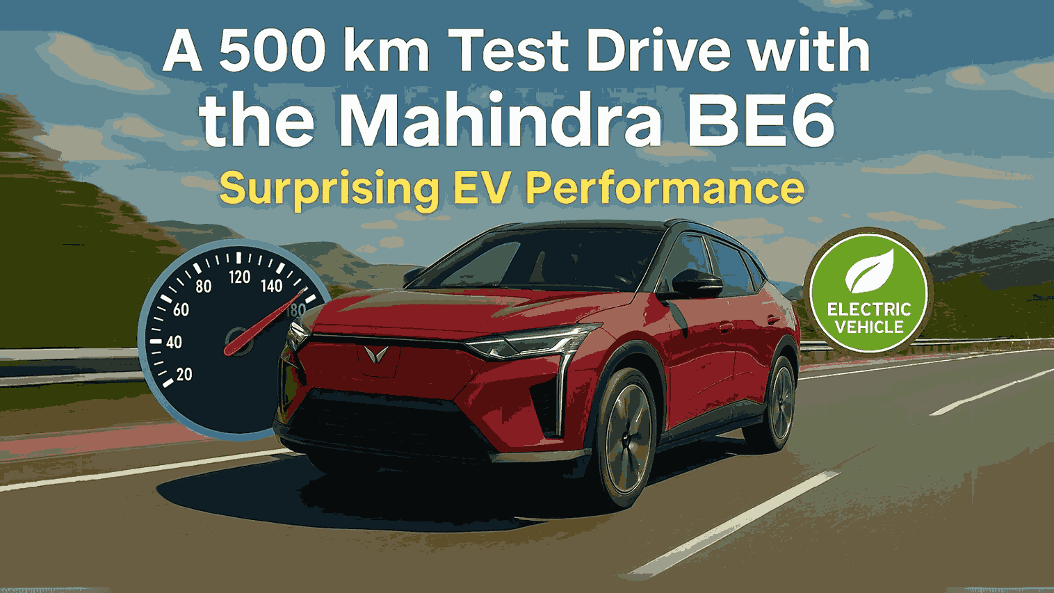 A 500 km Test Drive with the Mahindra BE6: Surprising EV Performance